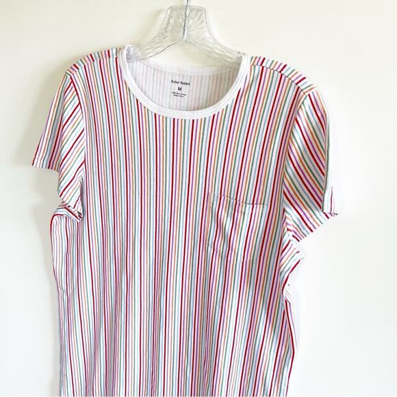 NEW Roller Rabbit Party Striped T-Shirt Dress - Picture 4 of 5